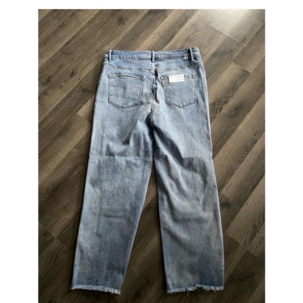 RISEN Ripped Straight Leg Crop Jeans - Picture 7 of 8